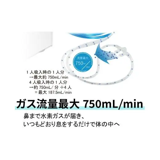 吸入用水素ガス生成器「Vital Share (バイタルシェア)」1台 家庭向け 標準仕様｜日省エンジニアリング AWH-008 