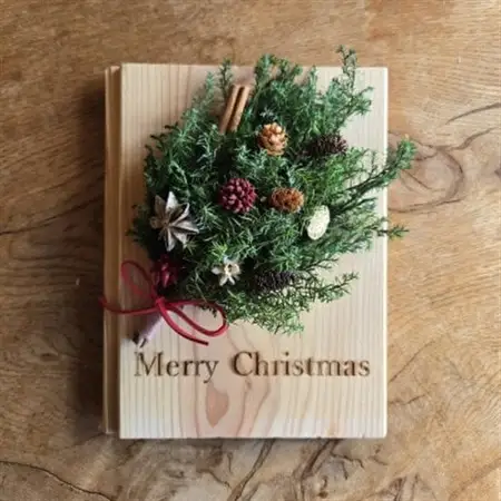 【クリスマスギフト】記憶に残る冬の記念プリザーブドフラワー　特別な人気の贈り物　ご自宅にも最適!_花・観葉植物 造花・プリザーブドフラワー 花 _【1558006】