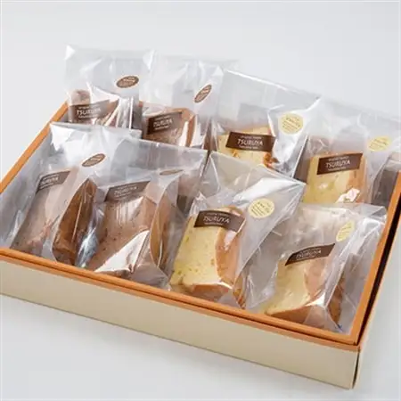 焼き菓子　シフォンケーキ2種セット(バニラ＆ココア)8個入り_菓子・スイーツ ケーキ  _【配送不可地域：離島】【1557601】
