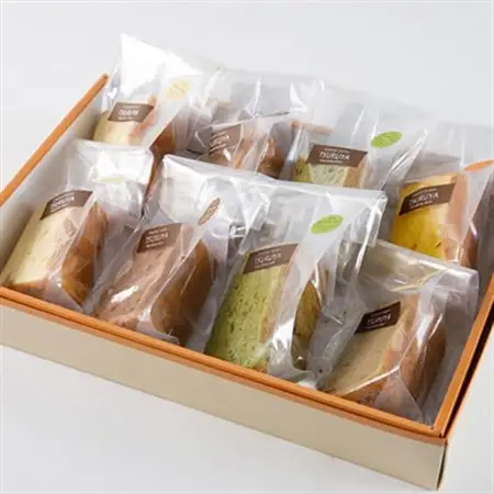 焼き菓子　シフォンケーキ5種詰め合わせセット(バニラ、ココア、抹茶、阿波晩茶、かぼちゃ)_菓子・スイーツ ケーキ  _【配送不可地域：離島】【1557602】