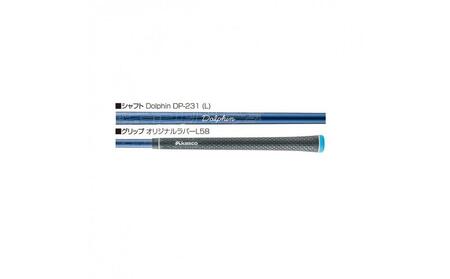 ゴルフクラブ ドルフィンウェッジ【ロフト角 50°】 DW-125G  セミグースネック レディス カッパーメッキ カーボンシャフト キャスコ kasco