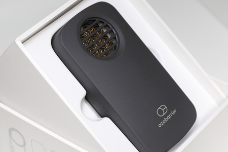 オゾバリア モバイルタイプ3点セット（本体＋専用バッテリー＋交換MGプレート）【ダークグレー】空気清浄機 雑貨 日用品 秋田県 小坂町