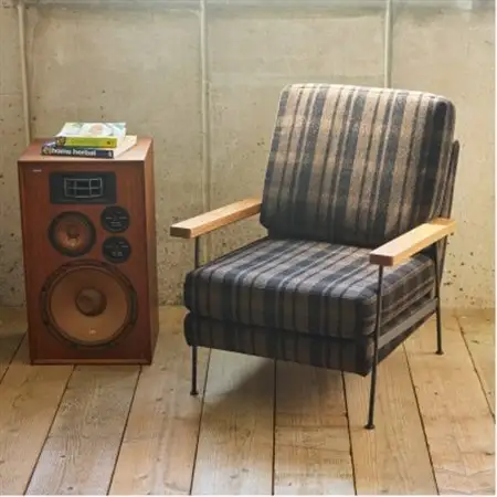 Cargo Sofa 1人掛け ガルボ ダークブラウン 肘:ホワイトオーク無垢材【SWOF】_雑貨・日用品 椅子・チェア・ソファ 家具・インテリア _【1562016】