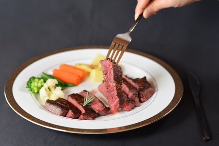 宮崎県産黒毛和牛ヒレステーキ4枚 約600g(約150g×4) 経産牛 スパイス付き 黒毛和牛 ステーキ 国産 ヒレ フィレ 希少部位