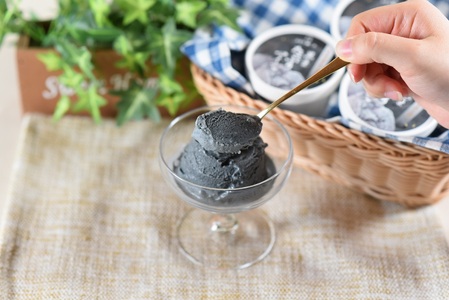 数量限定！みまたん黒ごまたっぷりアイス6個(100ml×6) 宮崎県産黒ごま 黒ごまと甘乳蘇をミックスさせたアイスクリーム アイス おやつ スイーツ