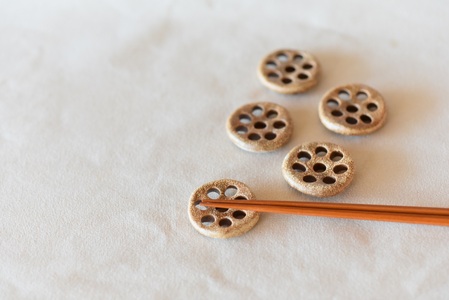 《毎月数量限定》箸置き5個セット れんこん