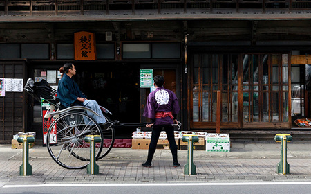 秩父花鳥風月　人力車ペア乗車券　40分 No.600