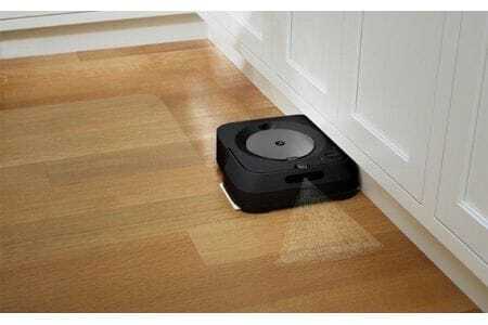 ブラーバジェット m6 グラファイト 【公式整備済リユース品】 ／ 床拭きロボット お掃除ロボット 自動掃除機 床拭き 床ふき ふき掃除 拭き掃除 水拭き から拭き アイロボット iRobot ジェットスプレー 学習記憶 自動充電 時短 ハイスペックモデル 黒色 千葉県