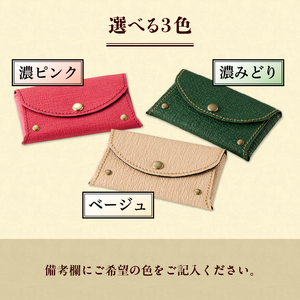伊勢擬革紙 カード入れ [伝統工芸 カード入れ]