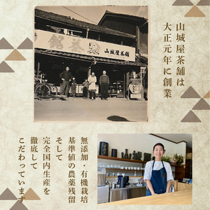 直火で深煎り 赤鬼ほうじ茶 (500g×1袋) ふるさと納税 福知山市 お茶 茶 ほうじ茶 ほうじ茶葉 カフェイン少量 大容量 【fc-ZD013】【有限会社 山城屋茶舗】