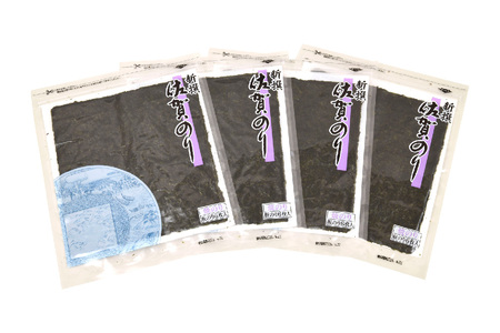 【佐賀海苔 有明海産】新撰佐賀のり(全形6枚×4袋)(H119104)