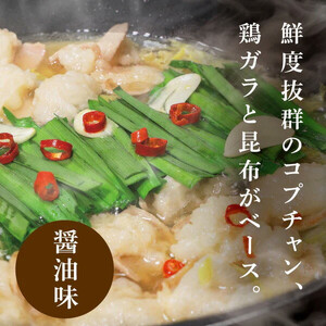 一色の特製もつ鍋セット（しょうゆ・しお）　【11100-1048】