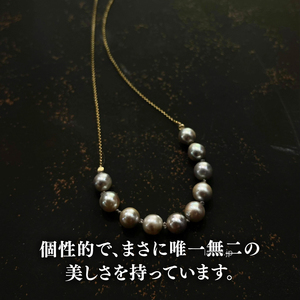 K18 コルエ・デ パールネックレス【ネックレス パール アクセサリー ギフト プレゼント シンプル おしゃれ ジュエリー ネックレス】（KBD-41）