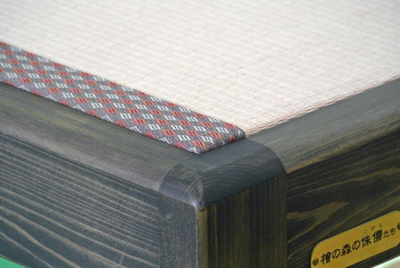 【長野県産ひのき活用】畳スツール 工芸品 福祉用品 