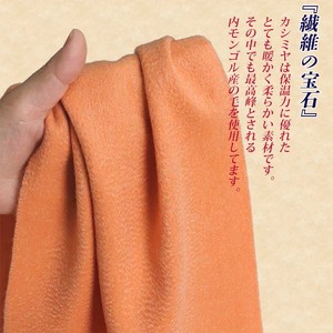 高級 カシミヤ100％ 薄手 マフラー 無地 66302 レディース 内モンゴル産 マスタード ／ まちづくり観光振興機構 通勤 通学 プレゼント ギフト 奈良県 田原本町
