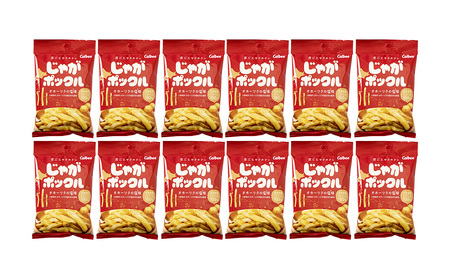 【北海道限定】 じゃがポックル オホーツクの塩 12袋 (1袋 33g)