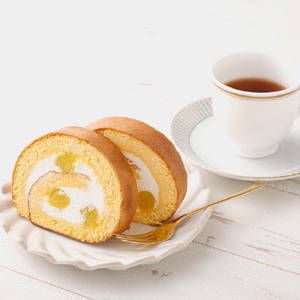 【3ヶ月定期便】ボヌール特製 マロンロールケーキ 1本 約510g ロールケーキ ケーキ スイーツ 栗 マロン 洋菓子 お菓子 おやつ 冷凍
