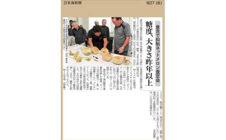 【倉吉産】メロンセット ディーバ / プリモレッド （2玉入り）果物 フルーツ メロン