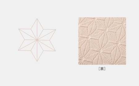 【リバーシブルさくらねずみ×生成】【ギフト対応】麻の葉アフガン CO-K21-8100 【60営業日程度で発送】|布 おくるみ ベビー 赤ちゃん 出産祝い ギフト ブランケット ひざ掛け オーガニック コットン 日本製