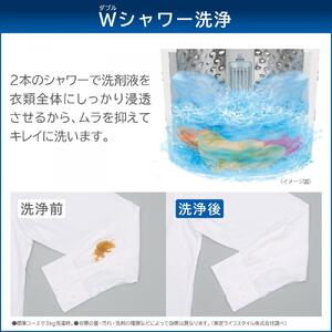 東芝　洗濯機【標準設置費込み】　全自動洗濯機6kg　AW-6GA4(W)