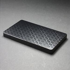 名刺ケース ジュラルミン削り出し ＜七宝＞BLACK