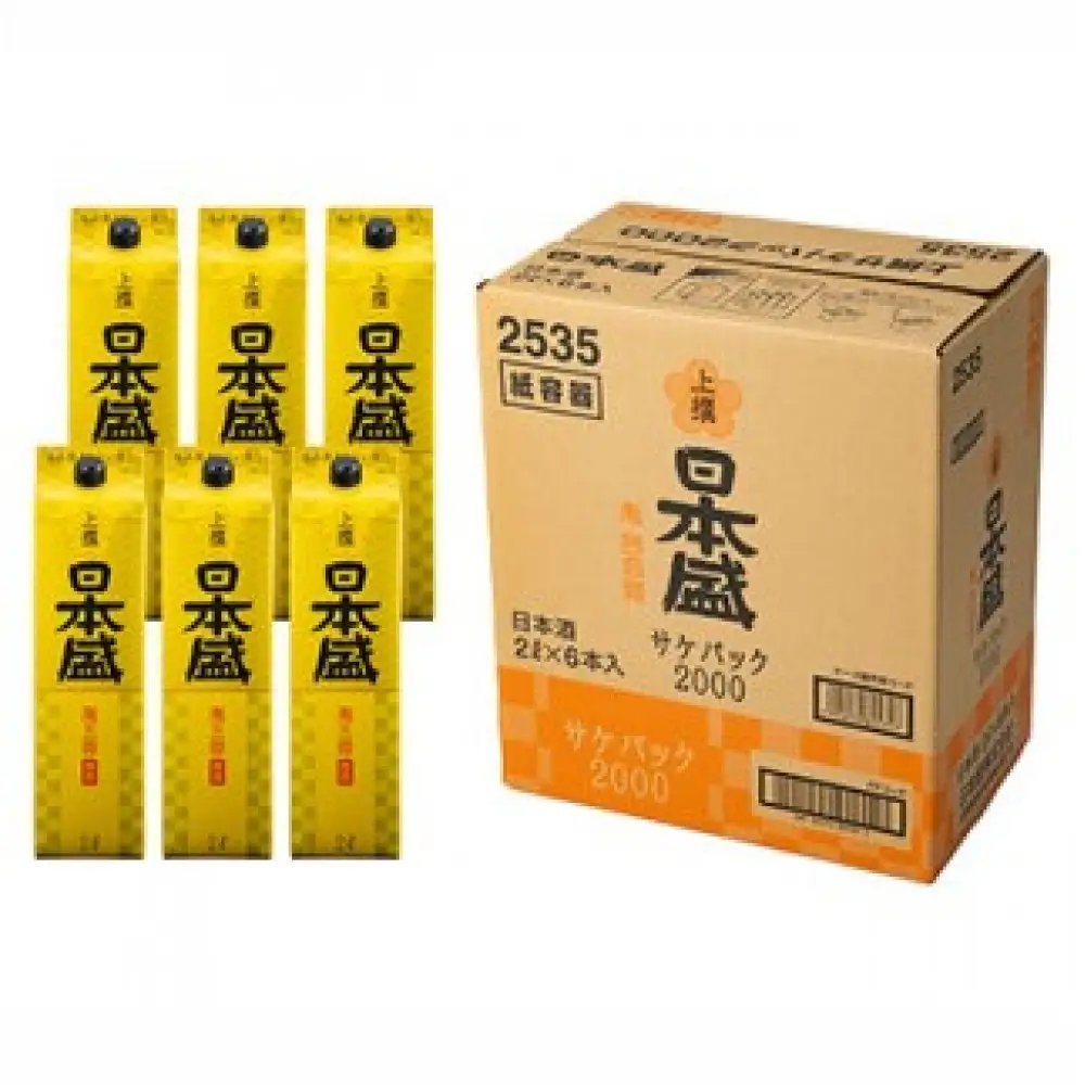 日本酒 【日本盛】上撰2L×6本(1ケース) 日本酒 西宮市兵庫県