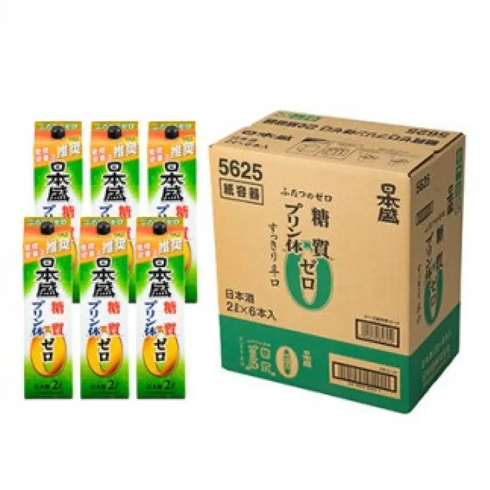 日本酒 【日本盛】糖質ゼロプリン体ゼロ2L×6本(1ケース) 日本酒 西宮市兵庫県