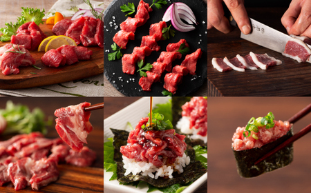 「熊本特産」フジチクオリジナル ふじ馬刺し堪能セット