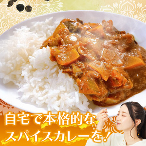 大和当帰葉とスパイスで作るふたりぶんのカレーキット スパイスカレー スパイス セット 簡単 簡単調理 ジャスミンライス 小麦不使用 グルテンフリー ギフト プレゼント 常温 ハーブガーデンショップ 奈良県 生駒市 送料無料