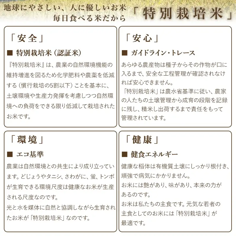 【令和7年産】 米の里の特別栽培米 つや姫 精米 6kg(2kg×3袋)　山形県鶴岡市産　K-763