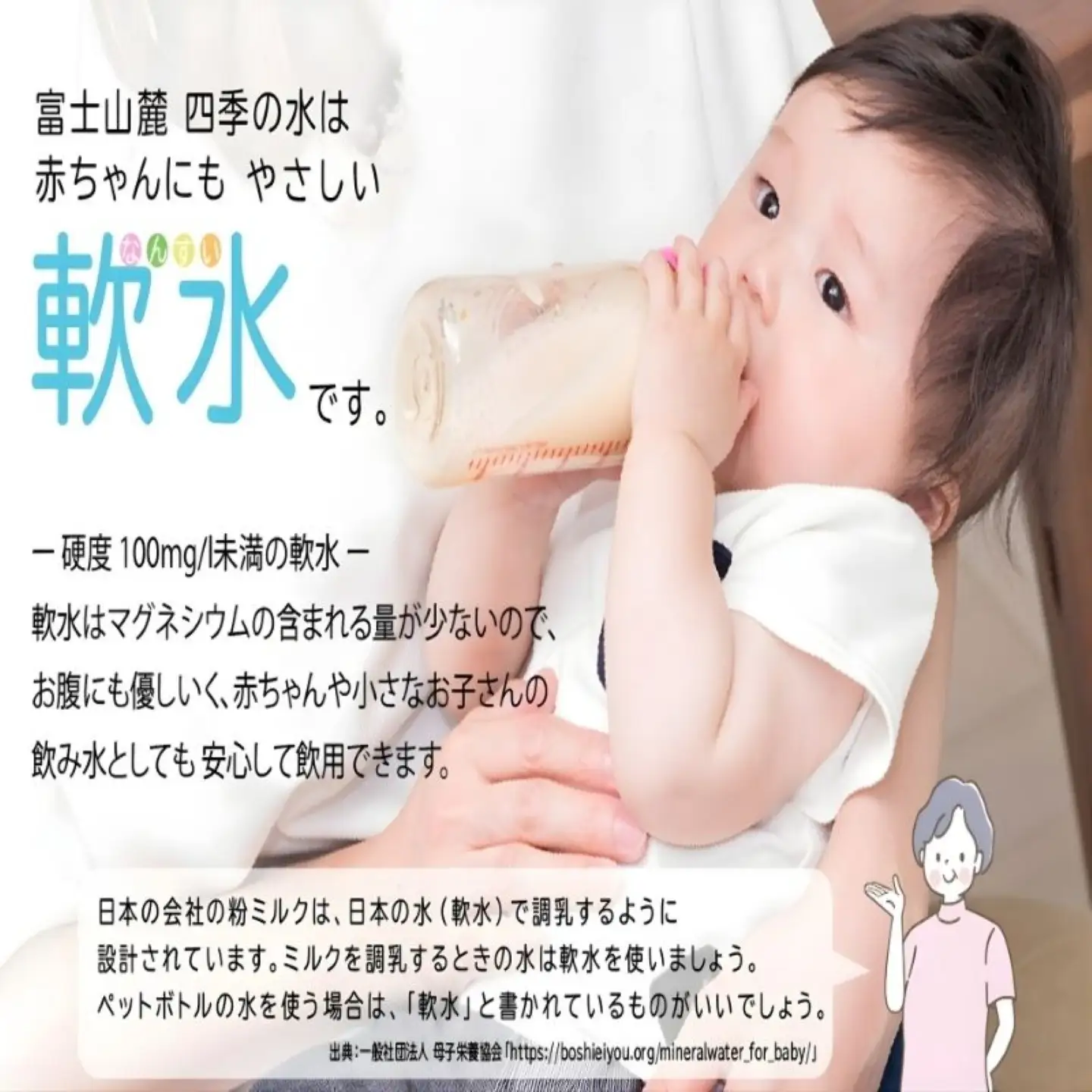 【12ヶ月定期便】富士山麓 四季の水 / 500ml×24本×24箱 計576本　・ミネラルウォーター 水　災害備蓄用　防災用　非常時保存用 