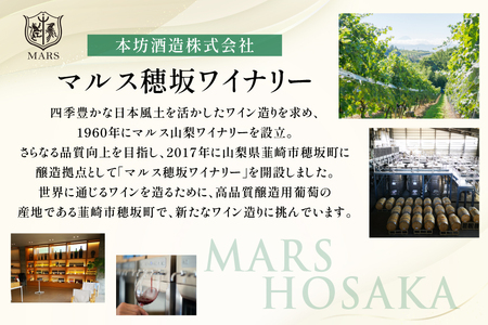ワイン 白  やや辛口 葡萄街道 360ml 6本 ワインセット  [本坊酒造株式会社マルス穂坂ワイナリー 山梨県 韮崎市 20743927] 