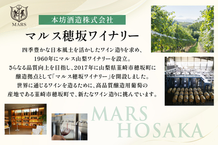 ワイン 赤 ミディアムボディ 葡萄街道 360ml 6本 ワインセット [本坊酒造株式会社マルス穂坂ワイナリー 山梨県 韮崎市 20743928] 