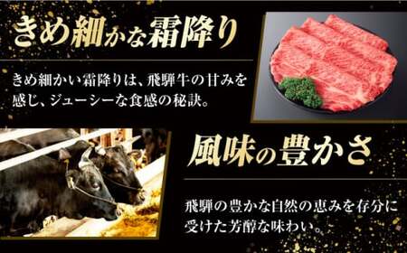 飛騨牛 すき焼き用赤身 計600g / 白川町 / 浅井商店[AWBJ005] 飛騨牛