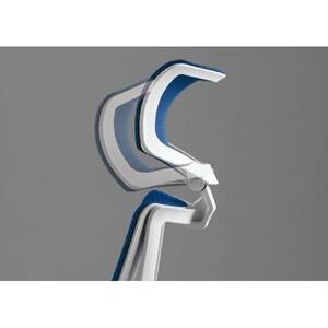 Mdw1_コクヨチェアー　デュオラ2(ブラック・本体白)／可動肘・ヘッドレスト／フローリング用（Vキャスター）　／在宅ワーク・テレワークにお勧めの椅子