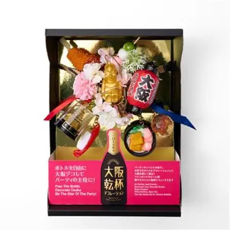 大阪乾杯デコレーション(商標登録認定商品) ワインテイスト100%ぶどう由来飲料セット_雑貨     酒・アルコール ノンアルコール  _【1590436】