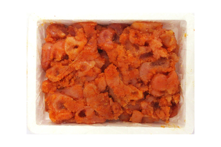 明太子 訳あり 無着色 辛子明太子 切子 1kg 10個入 計 10kg [木村食品 福岡県 筑紫野市 21760904]