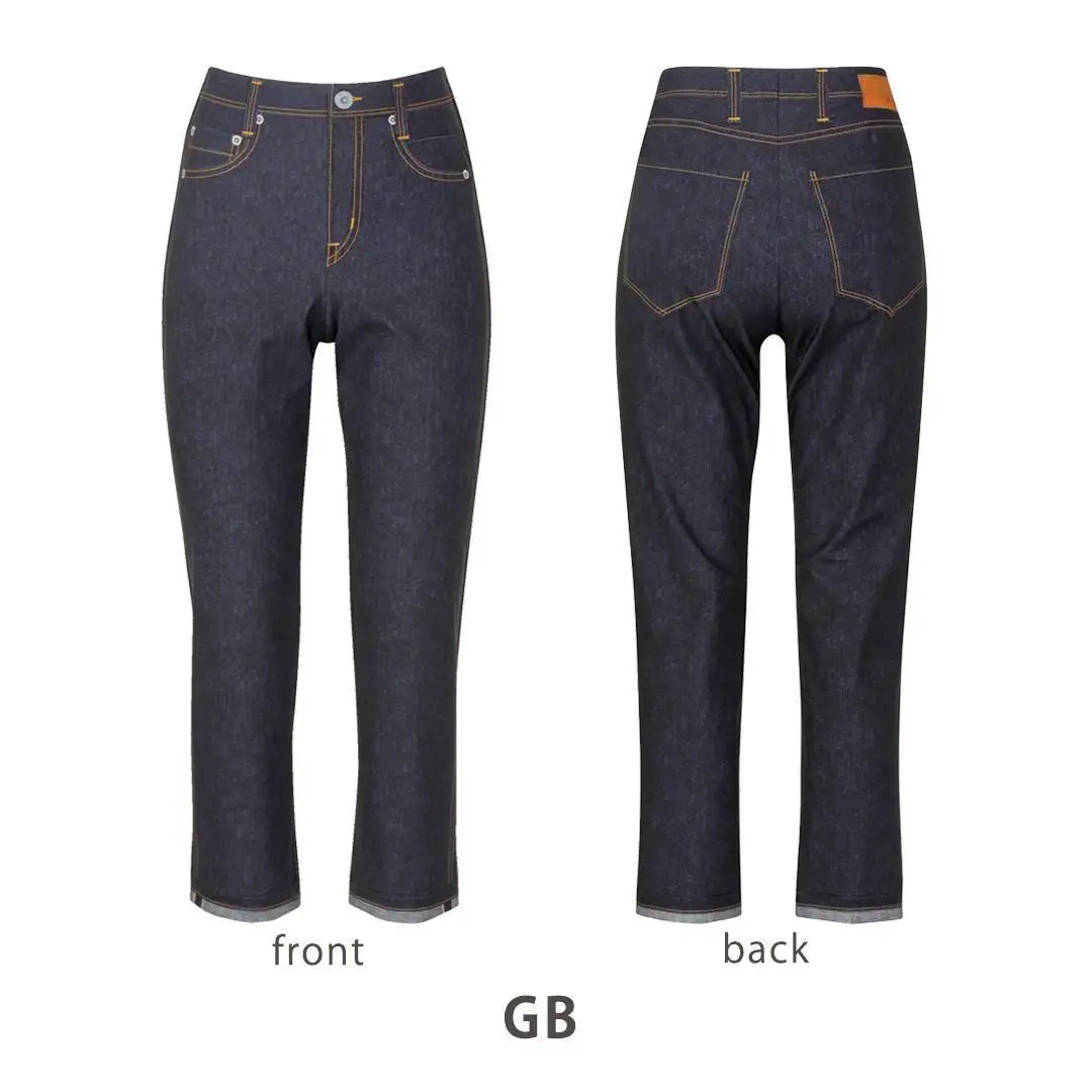 【ワコール/カルソン】まるでデニム ストレート レディス＜Mサイズ/GB＞