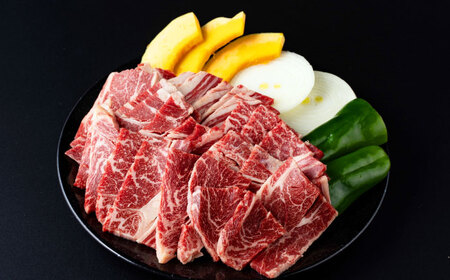 【訳あり】赤牛 焼肉用カット（バラ・ロース） 約500g 焼肉 訳あり [AYBV001]
