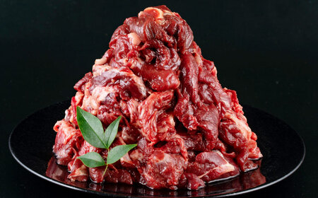 【全3回定期便】 馬スジ 計3kg 1回あたり1kg（500g×2パック） / 馬肉 スジ 筋 煮込み 冷凍[AYBV031]
