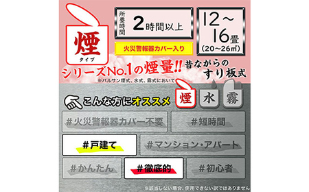 隅々まで殺虫成分が届く！新生活や入居前に徹底的な虫退治 バルサンワンタッチ煙12～16畳 F6U-063