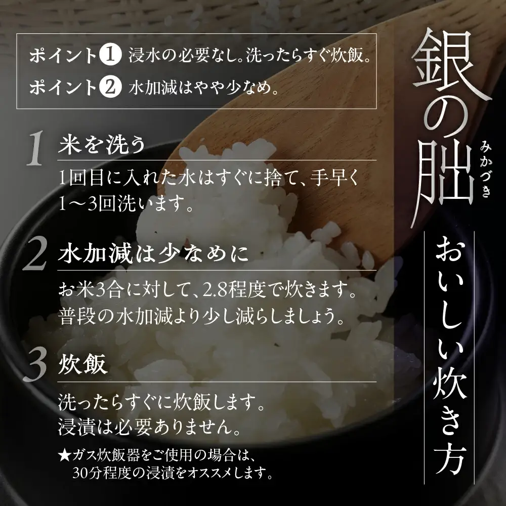 先行予約受付【2026年産米】【2027年1月発送】銀の朏 3kg×1袋 米 ≪テレビで紹介!!幻の米≫【13-32【1】】
