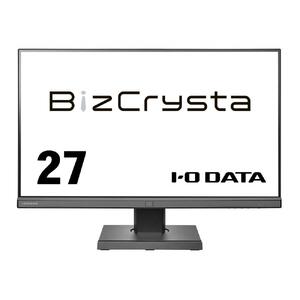 モニター I-O DATA 【LCD-BCQ271DB-F】USB Type-C搭載&フリースタイルスタンド採用27型ワイド液晶ディスプレイ ブラック モニター