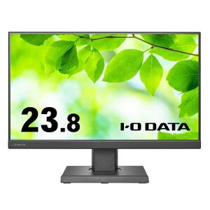 モニター I-O DATA 【LCD-C241DB-F】フリースタイルスタンド&USB Type-C(R)搭載23.8型液晶ディスプレイ ブラック