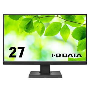 モニター I-O DATA 【LCD-C271DB-F】フリースタイルスタンド&USB Type-C(R)搭載27型液晶ディスプレイ ブラック