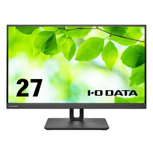 モニター I-O DATA 【LCD-CU271AB-F】4K対応&USB Type-C搭載27型液晶ディスプレイ ブラック