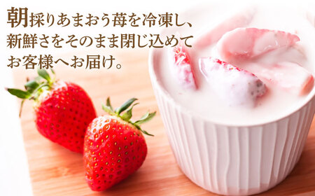 【訳あり】博多和牛 切り落とし&冷凍あまおう セット 計1.3kg [BGAB025] 冷凍 あまおう いちご 果物