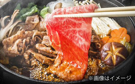 【A4】博多和牛食べ比べセット 約900g (すき焼きもも肉 約500g&焼き肉肩ロース 約400g)[BGAD003]