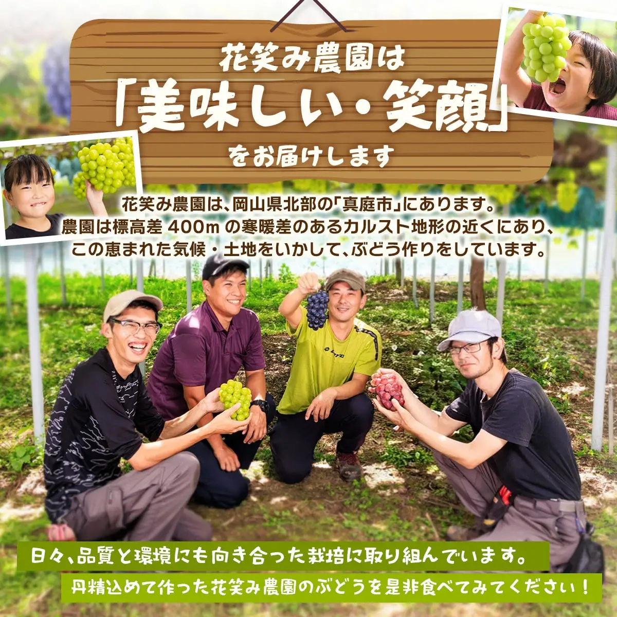 シャインマスカット ニューピオーネ 食べ比べ 1kg～1.5kg 花笑み農園 ピオーネ 【hana007-03】