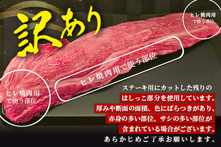 【訳あり】＼訳あり＆贅沢ヒレ肉／ 佐賀牛ヒレ焼肉用 600g｜A5 A4等級 赤身 霜降り 黒毛和牛 ヘルシー 低脂肪 やわらか 焼肉 ステーキ BBQ おうち焼肉 ご褒美 高級肉 ふるさと納税 佐賀県鹿島市 送料無料 E-150
